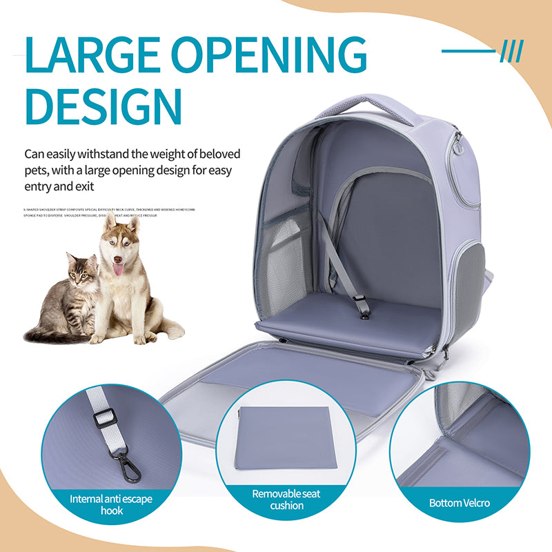 Expandable Pet Cat Backpack