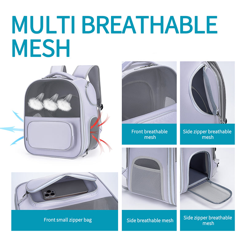 Expandable Pet Cat Backpack