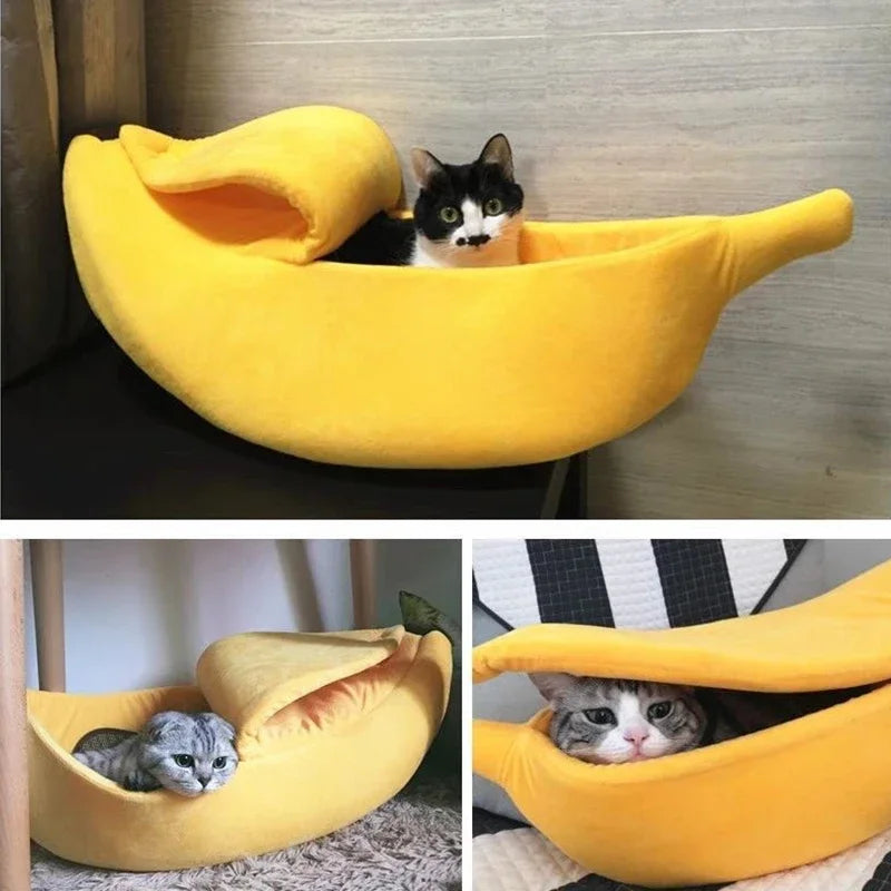 Banana Bed for Cats