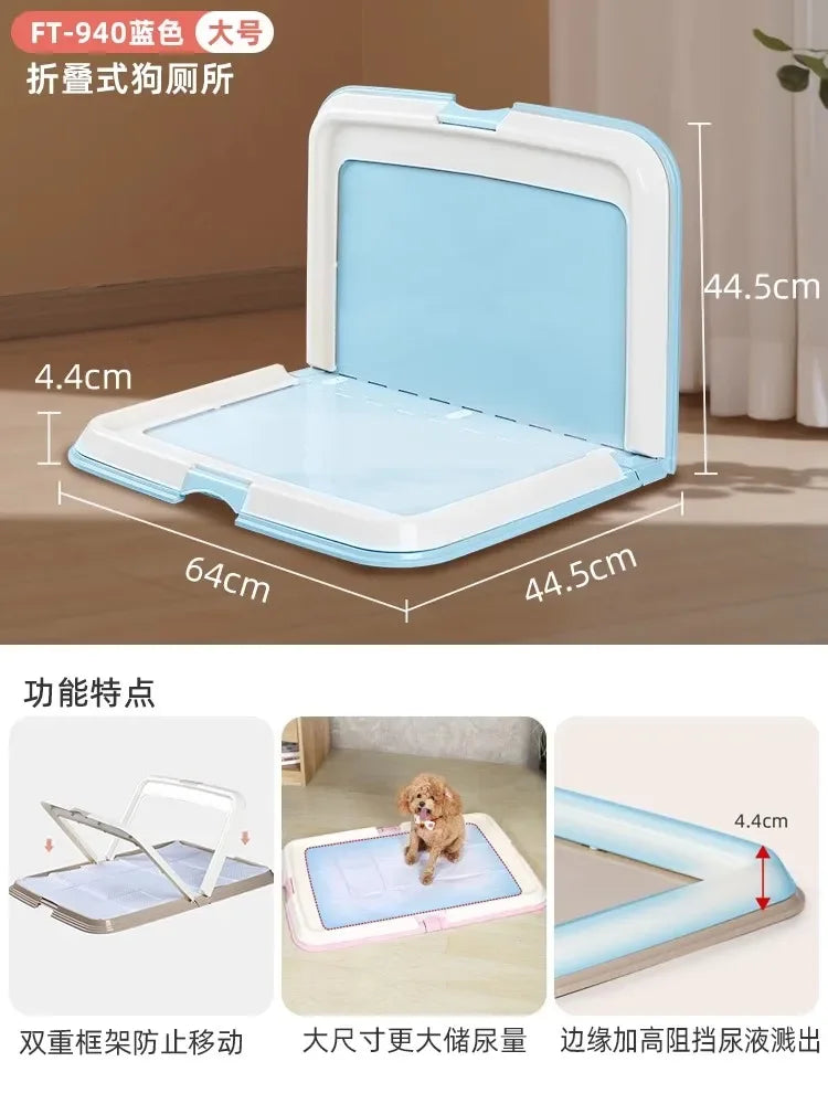 Foldable Dog Toilet Tray