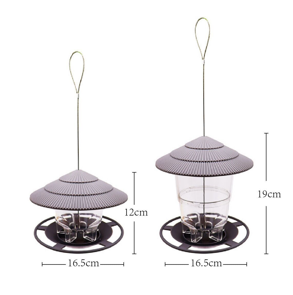 Multi-Functional Outdoor Hanging Automatic Bird Feeder Lazy Bird Feeding Device for Cross-Border Supply
