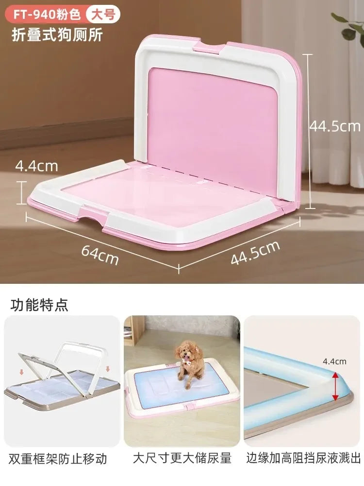 Foldable Dog Toilet Tray