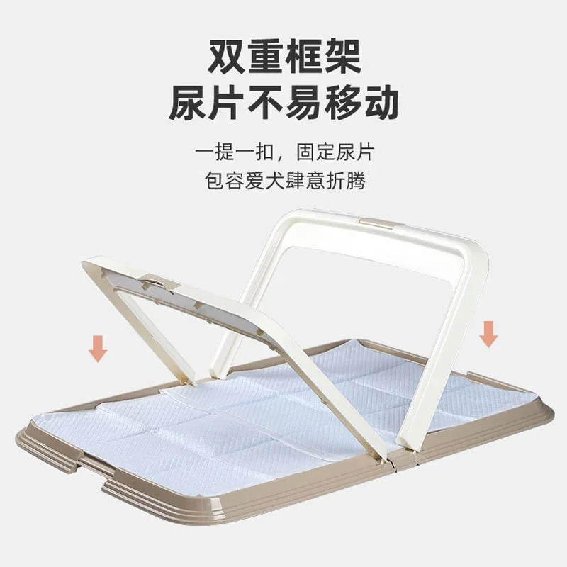 Foldable Dog Toilet Tray