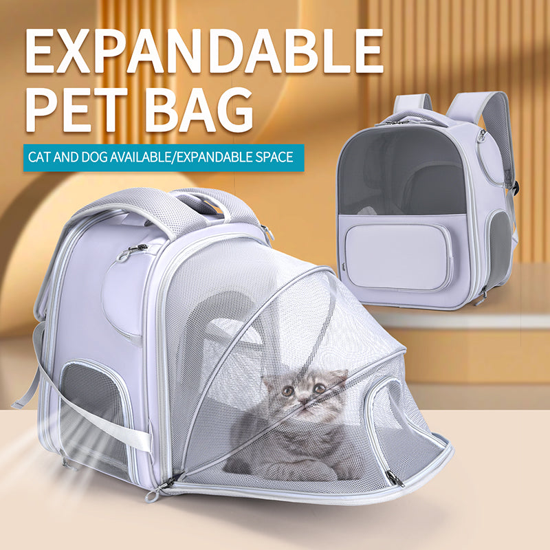 Expandable Pet Cat Backpack