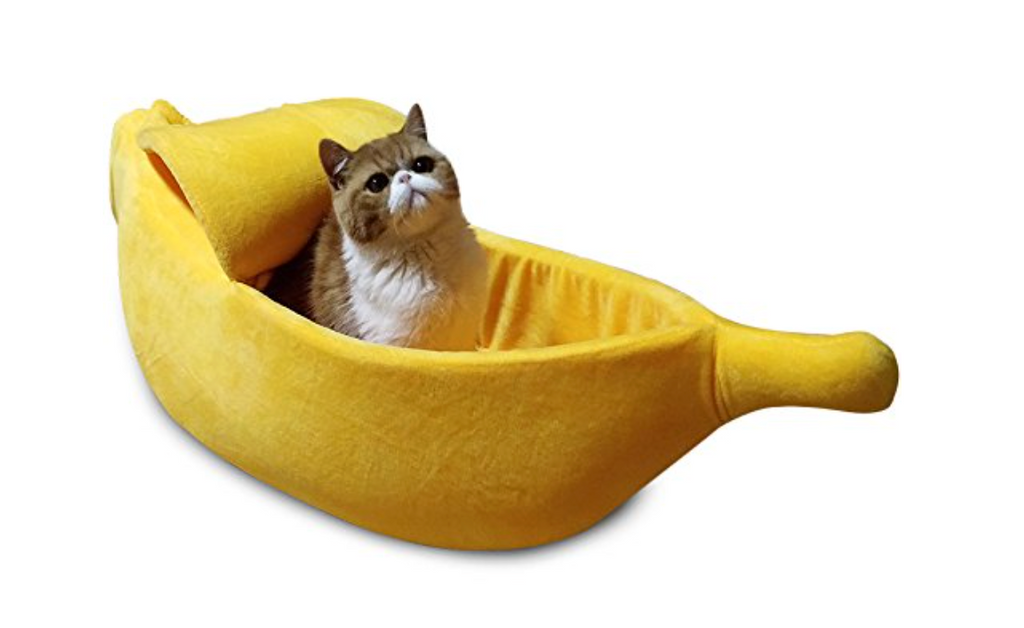 Banana Bed for Cats